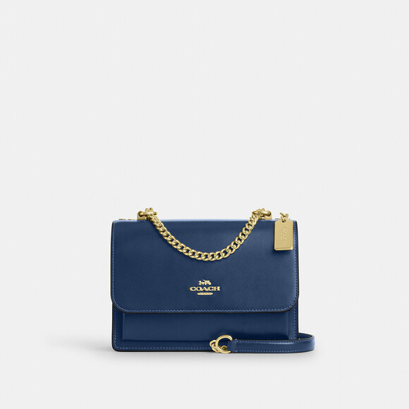 Coach Handbags - Coach 🆕 limited color GOLD/DEEP BLUE Klare Crossbody Bag